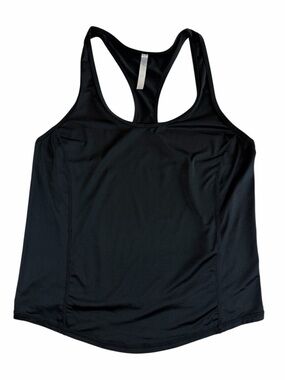 Fabletics Black Racerback Athletic Performance Tank Top Womens Small